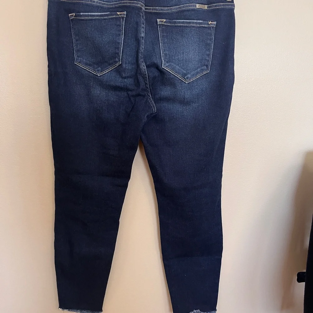 KanCan Dark Wash Skinny Jeans, Size 15/31